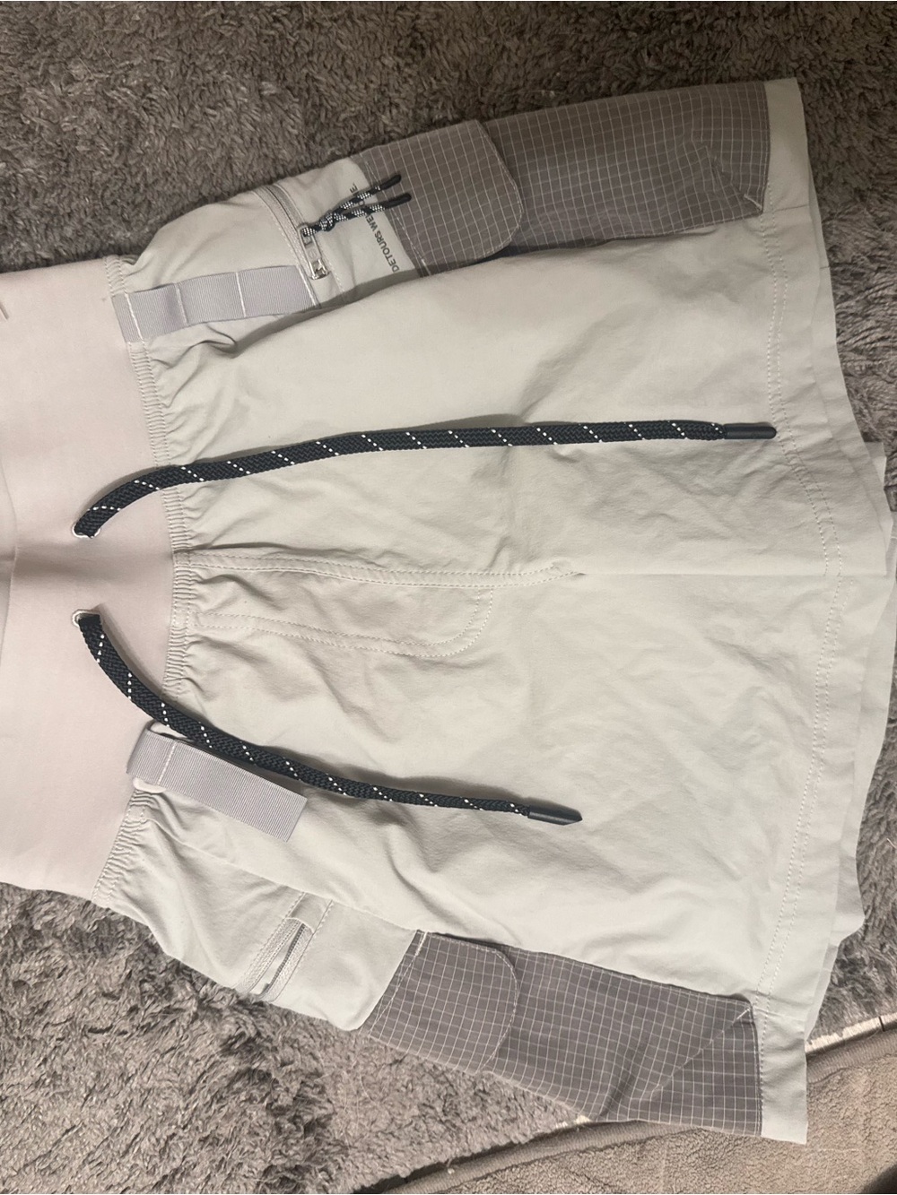 lululemon athletica Light Gray Performance Skort